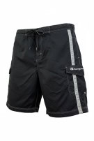 CHAMPION SWIM SHORTS CARGO SPORTSWEAR BLACK MENS PRE OWNED XL
