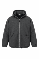 1993 CHAMPION FELPA ZIP MINIMAL CHARCOAL UOMO PRE OWNED M