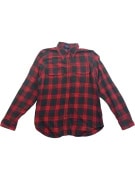 CHAPS DENIM Πουκάμισο Καρό Casual Vintage Κόκκινο/Πράσινο Ανδρικό M