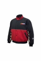 CHASE AUTHENTICS RACING JACKET VINTAGE BLACK RED MENS PRE OWNED M