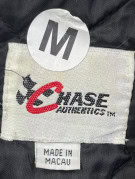 CHASE AUTHENTICS RACING JACKET VINTAGE BLACK RED MENS PRE OWNED M