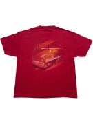 Chase Authentics T-Shirt con logo grande rosso unisex L