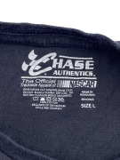 CHASE AUTHENTICS T SHIRT VINTAGE NASCAR MARK MARTIN ΜΑΥΡΟ UNISEX LARGE preowned