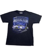 CHASE AUTHENTICS T SHIRT VINTAGE NASCAR MARK MARTIN ΜΑΥΡΟ UNISEX LARGE preowned
