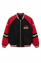 CHEVROLET TRACK JACKET RACING ΚΟΚΚΙΝΟ ΜΑΥΡΟ ΑΝΤΡΙΚΟ PRE OWNED L