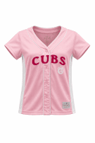 CHICAGO CUBS T SHIRT BASEBALL ΡΟΖ ΓΥΝΑΙΚΕΙΟ PRE OWNED M