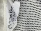 1980s CHRISTIAN DIOR MONSIEUR ΖΑΚΕΤΑ ΜΕ ΦΕΡΜΟΥΑΡ VINTAGE ΓΚΡΙ OFF WHITE ΑΝΤΡΙΚΟ PRE OWNED L