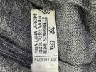 1990S CHRISTIAN DIOR MAGLIONE CON SCOLLO A V MINIMAL GRIGIO UOMO PRE OWNED L