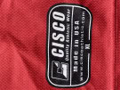 CISCO BASEBALL SHIRT SPORTS RED MEN PRE OWNED XL