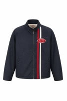 CLAY SMITH RACING TRACK JACKET RETRO NAVY ΑΝΤΡΙΚΟ PRE OWNED XL