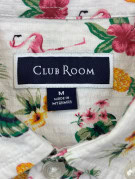CLUB ROOM ΠΟΥΚΑΜΙΣΟ HAWAIIAN ΛΟΥΛΟΥΔΑΤΟ ΛΕΥΚΟ ΑΝΤΡΙΚΟ PRE OWNED M