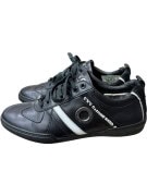 CNC Costume National Leather Sneakers Black Low Top Women’s EU 37
