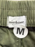 COAST COAST BERMUDA SHORTS MINIMAL OLIVE UNISEX PRE OWNED M
