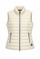 COLMAR ORIGINALS PUFFER VEST SPORTSWEAR CREAM WOMEN PRE OWNED S