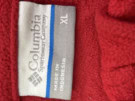COLUMBIA FLEECE ΜΠΛΟΥΖΑ ΡΕΤΡΟ ΚΟΚΚΙΝΟ ΑΝΤΡΙΚΟ PRE OWNED XL
