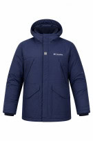 COLUMBIA  JACKET OUTDOOR NAVY MEN PRE OWNED S