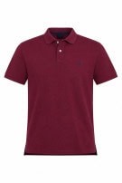 CONTE OF FLORENCE POLO SHIRT CLASSIC BURGUNDY MENS PRE OWNED M