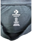 CONVERSE T-SHIRT LOGO ΜΑΥΡΟ ΓΥΝΑΙΚΕΙΟ M