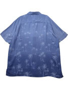 CRAFT AND BARROW SHIRT TROPICAL BLUE MEN PRE OWNED L