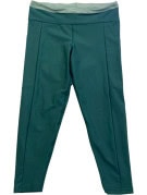CRANE LEGGINGS SPORTSWEAR PETROL GREEN WOMENS PRE OWNED L