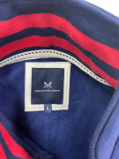 Crew Clothing Company Φούτερ 1/4 Zip Casual Logo Μπλε Ανδρικό L