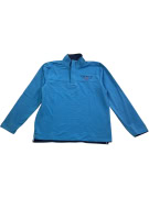 Crew Clothing Company Φούτερ 1/4 Zip Casual Logo Μπλε Ανδρικό L