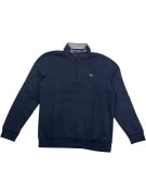 Crew Clothing Company Φούτερ 1/4 Zip Μπλε Σκούρο Ανδρικό L