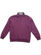 Crew Clothing Company Φούτερ 1/4 Zip Μωβ Ανδρικό L