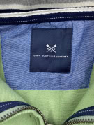 CREW CLOTHING COMPANY Felpa casual con mezza zip e logo da uomo verde M