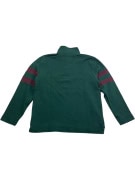 Crew Clothing Company Rugby Polo Shirt Casual Striped Green Burgundy Men’s L