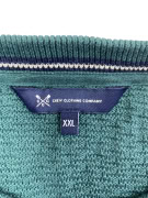 Crew Clothing Company Green Textured Knit Sweater Men’s XXL