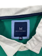 Crew Clothing Company Polo Μπλούζα Casual Logo Πράσινο Ανδρικό XXL