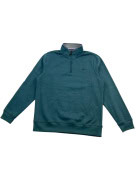 CREW CLOTHING ΦΟΥΤΕΡ ΜΕ ΦΕΡΜΟΥΑΡ CASUAL ΛΟΓΟΤΥΠΟ ΠΡΑΣΙΝΟ-ΠΕΤΡΟΛ ΑΝΔΡΙΚΟ XL