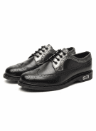 CULT ΠΑΠΟΥΤΣΙΑ BROGUE ΜΑΥΡΟ ΑΝΤΡΙΚΟ PRE OWNED