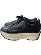 CULT SNEAKERS PLATFORM NERE DONNA PRE OWNED EU 39