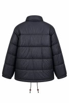 1980s CIESSE PIUMINI PUFFER ΜΠΟΥΦΑΝ ΚΕΝΤΗΜΕΝΟ ΜΑΥΡΟ ΑΝΤΡΙΚΟ PRE OWNED L
