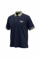 Cutter & Buck Polo Shirt Logo Navy Blue Unisex L