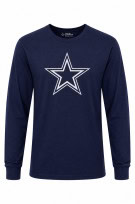 DALLAS COWBOYS ΜΠΛΟΥΖΑ ΜΕ ΜΑΚΡΥ ΜΑΝΙΚΙ SPORTSWEAR ΜΠΛΕ ΑΝΤΡΙΚΟ PRE OWNED M