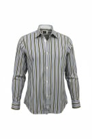 D&G CAMICIA A RIGHE MULTICOLORE DA UOMO L