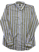 D&G CAMICIA A RIGHE MULTICOLORE DA UOMO L