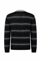 1980S DC KNIT SWEATER RETRO BLACK WOMEN PRE OWNED M