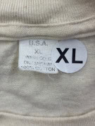 DELTA GRAPHIC TEE VINTAGE CREAM UNISEX PRE OWNED XL
