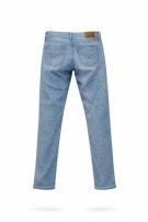 LEVIS . JEANS STRAIGHT LEG WASHED BLUE GYNAIKEIO PRE OWNED XS