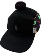 Designer Fleece Cap Vintage Logo Black Unisex One Size