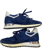DESIGNER SNEAKERS MINIMAL NAVY UNISEX PRE OWNED EU36