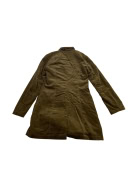 Desigual Deluxe Wear Παλτό Vintage Patchwork Λογότυπο Χακί Γυναικείο M