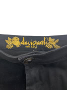 DESIGUAL Φούστα Patchwork Vintage με Λογότυπο Μαύρη Γυναικεία L