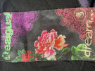 DESIGUAL ΜΑΚΡΥΜΑΝΙΚΗ ΜΠΛΟΥΖΑ GRAPHIC ΜΑΥΡΗ ΓΥΝΑΙΚΕΙΟ PRE OWNED S