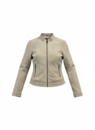 DESIGUAL ΖΑΚΕΤΑ SUEDE LOOK BIKER MΠΕΖ ΓΥΝΑΙΚΕΙΑ S