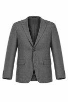 80s DESIREE ΣΑΚΑΚΙ BLAZER ΜΙΝΙΜΑΛ ΓΚΡΙ ΑΝΤΡΙΚΟ PRE OWNED S